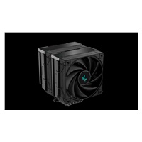 DEEPCOOL CPU Chladič AK620 ZERO DARK, 2x120mm, LGA1851, AM5, černá