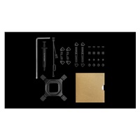 DEEPCOOL CPU Chladič AK620 ZERO DARK, 2x120mm, LGA1851, AM5, černá