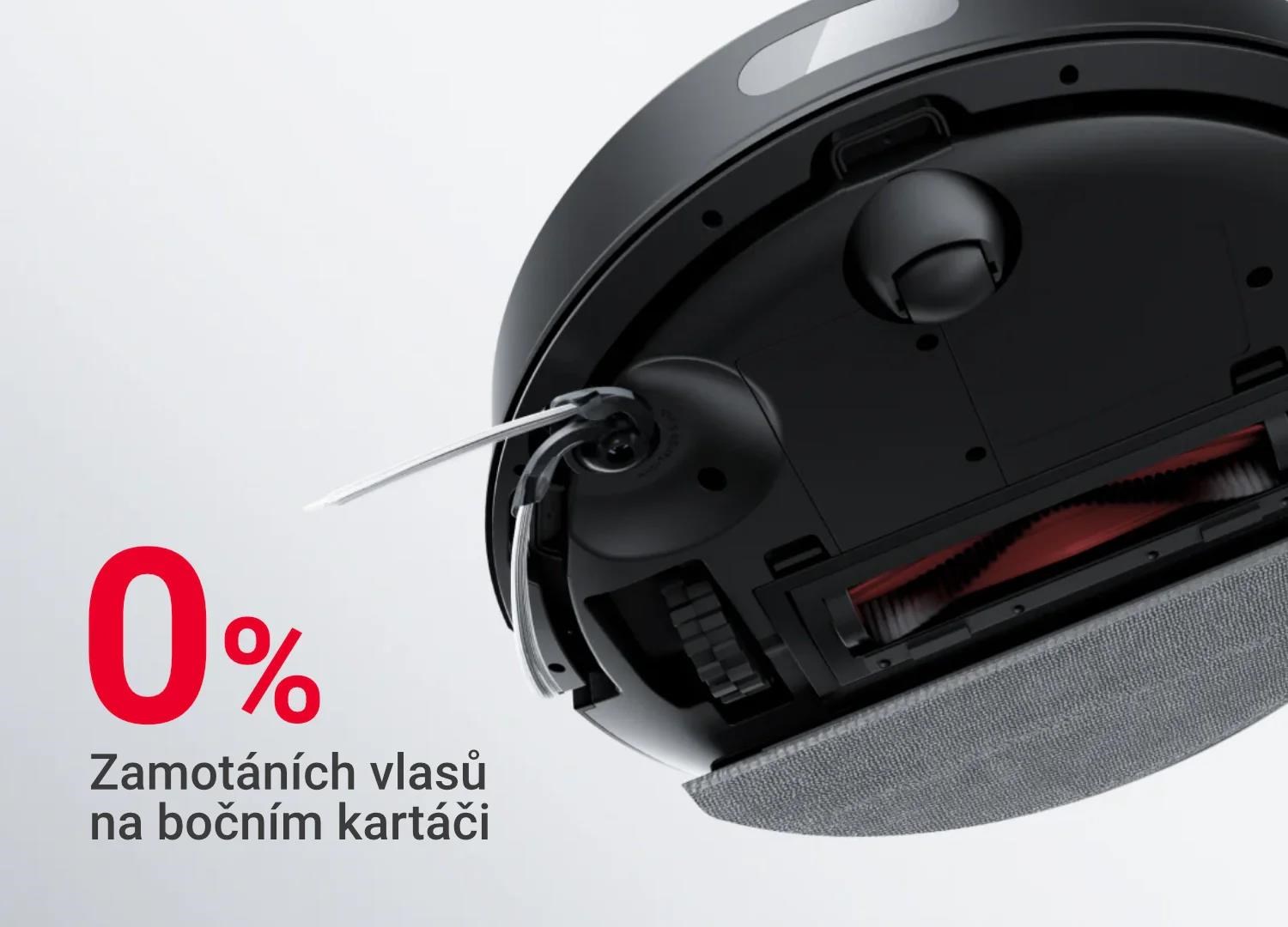 Obr. Boční kartáč bez zamotaných vlasů 1776899c