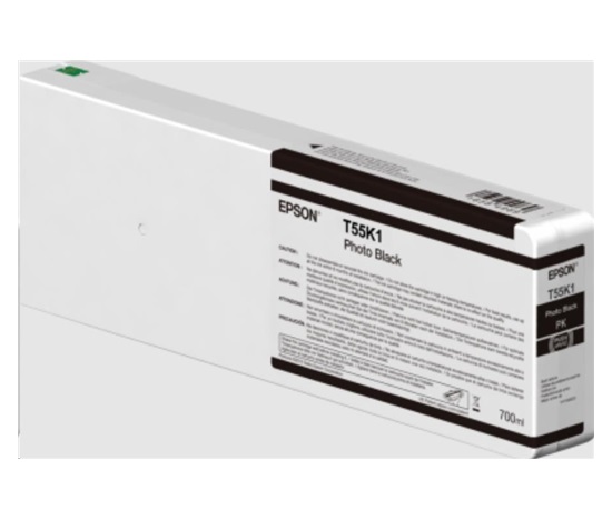 EPSON ink Singlepack Photo Black T55K100 UltraChrome HDX/HD 700ml