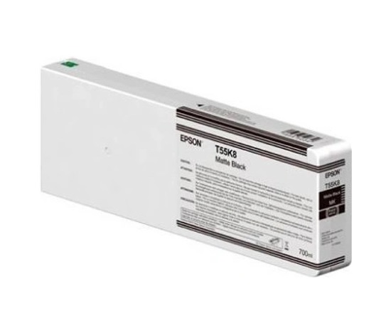 EPSON ink Singlepack Matte Black T55K80N UltraChrome HDX/HD 700ml