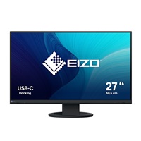 EIZO MT 27" EV2720S-BK FlexScan, IPS, 2560x1440, 350nit, 1500:1, 5ms, USB-C, DisplayPort, HDMI, USB, Repro, Černý