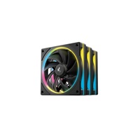 DEEPCOOL Ventilátor FL12 SE 3v1, 3x120mm, ARGB, černá