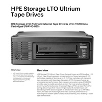 HPE Storage LTO-7 Ultrium External Tape Drive 5x LTO-7 15TB Data Cartridges