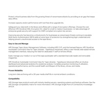 HPE Storage MSL 1/8 Tape Autoloader 1x MSL LTO-9 SAS Drive 5x LTO-9 45TB Data Cartridges