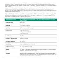 HPE Storage MSL3040 Tape Library 1x MSL LTO-9 Fibre Channel 20x LTO-9 45TB Data Cartridges