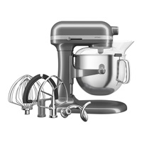 KitchenAid Artisan 5KSM70SHXEMS Kuchyňský robot - 11 rychlostí, planetární systém, celokovová konstrukce, stříbřitě šedá