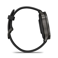 Garmin Venu® 4 - 41 mm Slate a Černý silikonový řemínek