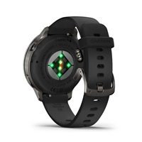 Garmin Venu® 4 - 41 mm Slate a Černý silikonový řemínek