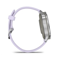 Garmin Venu® 4 - 41 mm Silver / Periwinkle silikonový řemínek