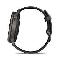 Garmin Venu® 4 - 45 mm Slate a Černý silikonový řemínek