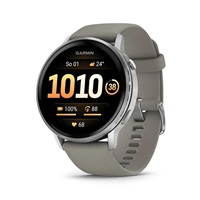 Garmin Venu® 4 - 45 mm Silver / Silver Gray silikonový řemínek