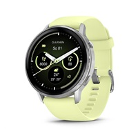 Garmin Venu® 4 - 45 mm Silver / Citron silikonový řemínek