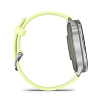 Garmin Venu® 4 - 45 mm Silver / Citron silikonový řemínek