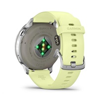 Garmin Venu® 4 - 45 mm Silver / Citron silikonový řemínek