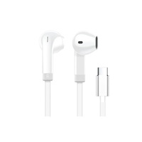 WG - Sluchátka s konektorem Type-C, Vortex Vibe, drátové, white