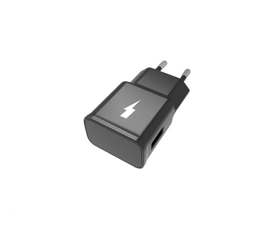 WG - Síťová nabíječka Fast 1x USB-A, Quick Charge 3.0, 5V-9V-12V, black