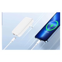 WG - Síťová nabíječka GaN 2x USB, 1x USB-C 30W + 1x USB-A 18W, white