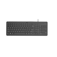 BAZAR - HP 150 Wired Keyboard - drátová klávesnice - CZ/SK lokalizace - Poškozený obal (Komplet)