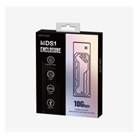 BAZAR - HIKSEMI externí box MDS1, M.2 SATA NVMe Enclosure, Až 2280, černá - Poškozený obal (Komplet)