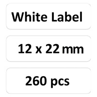Niimbot štítky RP 12x22mm 250ks White pro D11 a D110