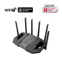 ASUS Herní Router TUF-BE9400 3-pásmový WiFi7 Router, 1x WAN, 3x LAN, AiMesh