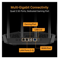 ASUS Herní Router TUF-BE9400 3-pásmový WiFi7 Router, 1x WAN, 3x LAN, AiMesh