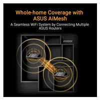 ASUS Herní Router TUF-BE9400 3-pásmový WiFi7 Router, 1x WAN, 3x LAN, AiMesh