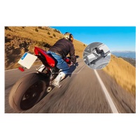 BAZAR - Insta360 držák na selfie tyč na motorku - Poškozený obal (Komplet)