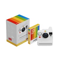 BAZAR - Polaroid Now+ Gen 3 White Bundle with Color Film (8 photos) - Poškozený obal (Komplet)