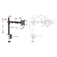 Držák na monitor Fiber Novelty FN401