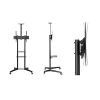 Stojan na televize s policemi Fiber Mounts Lutar-2