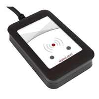 Elatec RFID čtečka black, RS232 cable 2.0m, integrated 125kHz+13.56MHz antenna