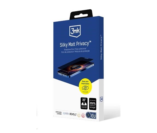 3mk ochranná folie Silky Matt Privacy pro Motorola Moto G06 / Moto G06 Power