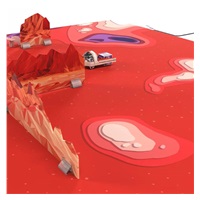 Ozobot podložka Challenge Mat: Mise na Mars