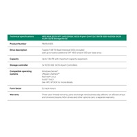HPE MSA 2070 SFF 2x10/25GbE iSCSI 4-port Controller 12x7.68TB SSD 4x25Gb iSCSI XCVR 92TB Storage Array Smart Choice