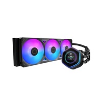 Cooler Master vodní chladič MasterLiquid Atmos II LCD 360, 3x120mm, LGA1851, AM5, černá