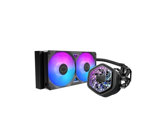 Cooler Master vodní chladič MasterLiquid Atmos II VRM 240, 2x120mm, LGA1851, AM5, černá