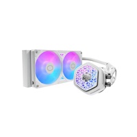 Cooler Master vodní chladič MasterLiquid Atmos II VRM 240, 2x120mm, LGA1851, AM5, bílá