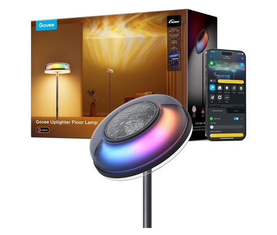Govee Uplighter RGBICWW stojací lampa Matter