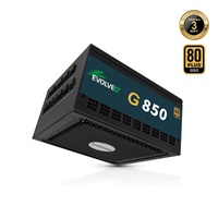 EVOLVEO G850 zdroj 850W, 80+ GOLD, ATX 3.1, aPFC, 140 mm ventilátor