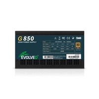 EVOLVEO G850 zdroj 850W, 80+ GOLD, ATX 3.1, aPFC, 140 mm ventilátor