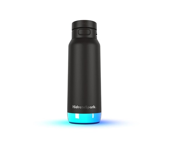 HidrateSpark PRO 2 chytrá lahev s brčkem, 950 ml, černá