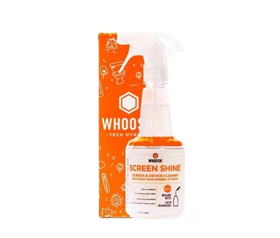 WHOOSH! Screen Shine Profesionální sprej - 500 ml, plnitelný