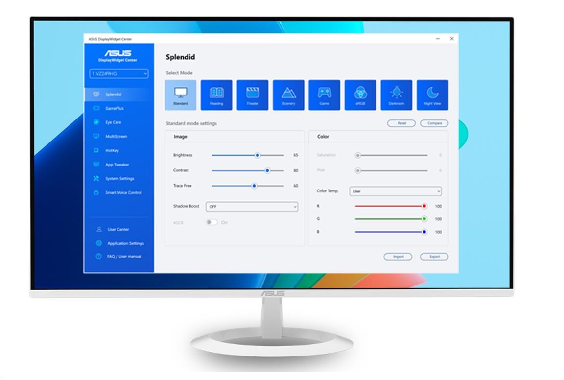 Obr. Centrum widgetů DisplayWidget 1778632d