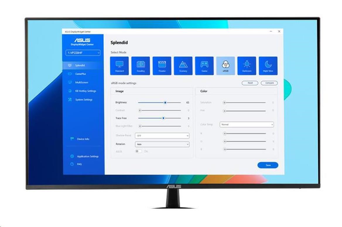 Obr. Centrum widgetů DisplayWidget 1778633d