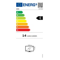 ASUS LCD VZ279HG, 27" 1920x1080, 250nits, 120Hz, 1ms, HDMI, VGA, Audio, VESA, Black