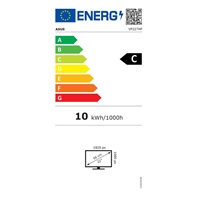 ASUS LCD VP227HF, 21.45" FHD, 250nits, 1ms, 100Hz, HDMI, VGA, Audio, Vesa, Black