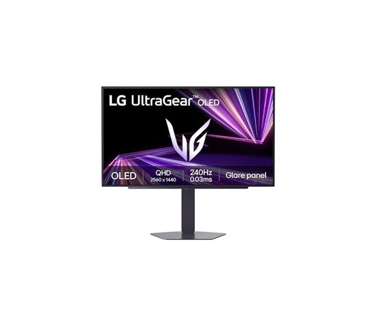 LG MT OLED 27" 27GX704A - OLED panel, 2560x1440, 0,03ms, 240Hz, 2xHDMI, DP, USB, pivot