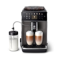 BAZAR Saeco GranAroma SM6582/10 automatický kávovar, 1500 W, vestavěný mlýnek, 15 barů, dotykový displej, 6 profilů